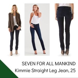 Seven 7 Kimmie Straight Leg Jeans, 25